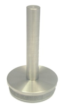 Rohraufsatz 48,3/2,0 mm, mit flacher Endkappe, L�nge w�hlbar